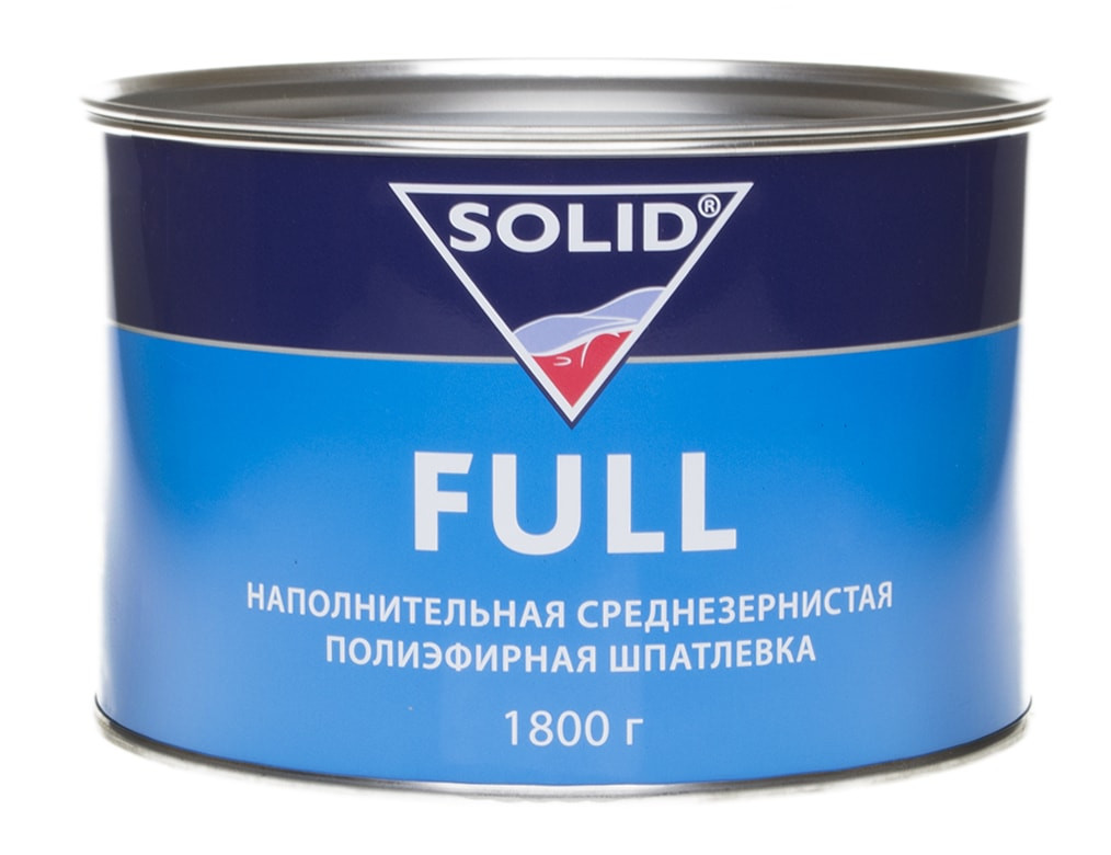 SOLID 311.1800 FULL шпатлёвка универсальная 1,8кг с отвердителем (Замена CSX-01.018.1800.XSO) - фото 1 - id-p55409715