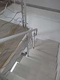 Ограждения внутридомовых лестниц на металлическом косоуре, фото 8