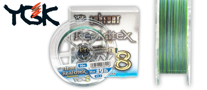 Плетёный Шнур YGK Real Dtex Premium WX8 - фото 1 - id-p59765664