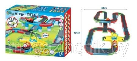 Детский игровой набор трасса для малышей " Мега автодром " 4069 - фото 1 - id-p2392558