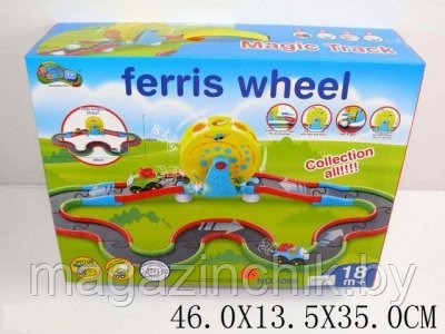 Детский игровой набор трасса для малышей " Мега автодром " 4068