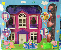 Игровой Домик Свинки Пеппы Peppa Pig 964, 4 фигурки, со светом и звуком