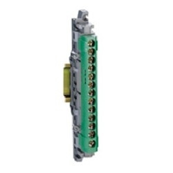 Клеммная колодка зеленая 12х16 мм² + 1х25 мм² Legrand 04834