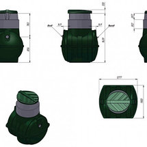 Септик  ЭкоПром «Rostok» Мини, фото 3