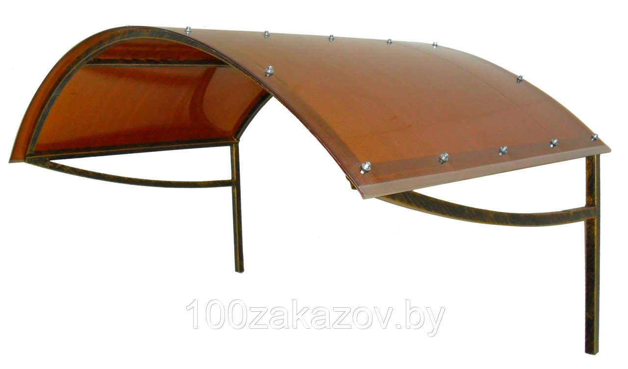Козырек из поликарбоната КС-2