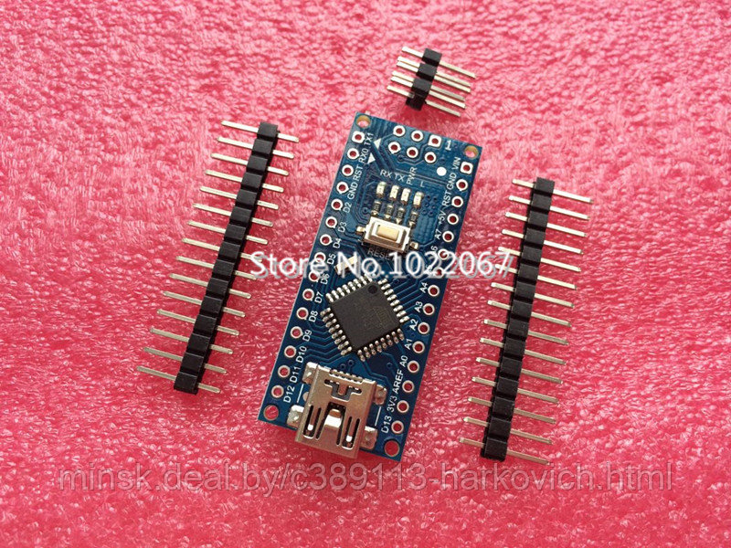 Nano 3.0 контроллер совместим с для arduino nano CH340 USB драйвер НЕ с КАБЕЛЕМ NANO V3.0