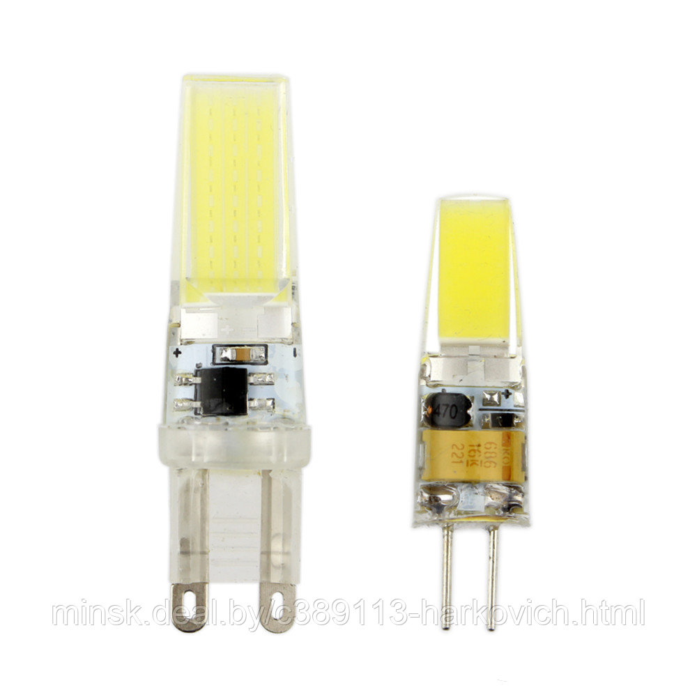 СИД G4 G9 Лампа AC/DC 12 В 220 В 6 Вт 9 Вт COB SMD LED Освещение фары заменить Галогенные Прожектор