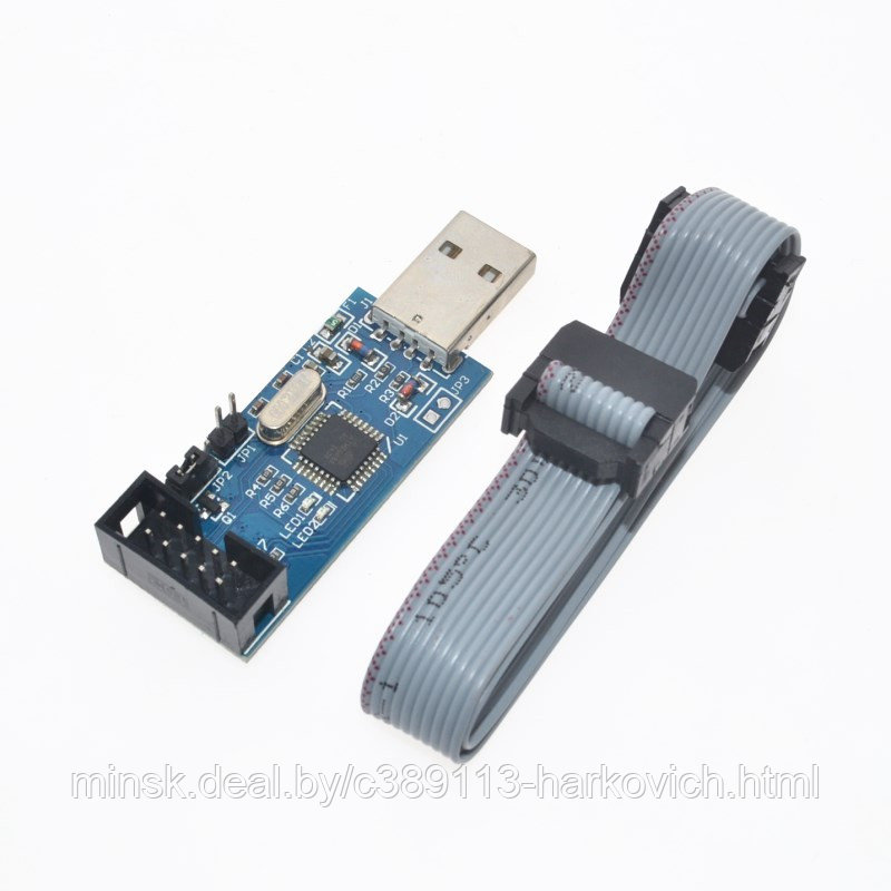 1 ЛОТ Новый USB ISP USBASP USBISP AVR Программист USB ATMEGA8 ATMEGA128 Поддержка Win7 ASP 64