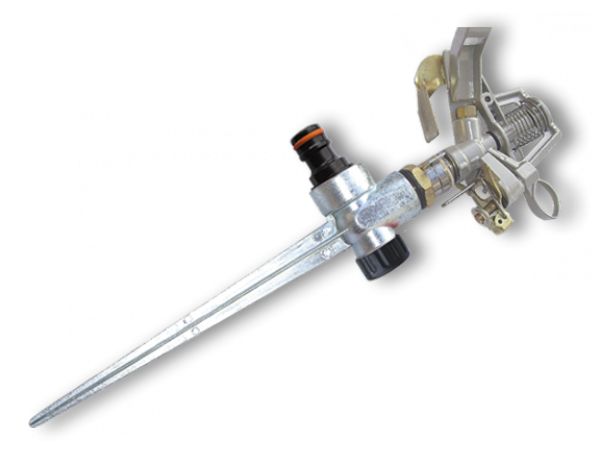 Ороситель пульсирующий цинк-хром с колком, регулировка сектора орошения