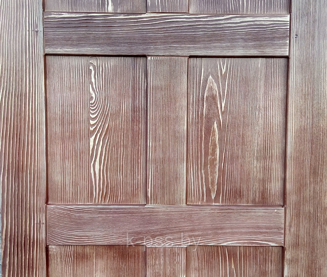 Двери деревянные с двойными филенками - фото 8 - id-p28109726