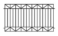 Забор кованый ЗСК-5