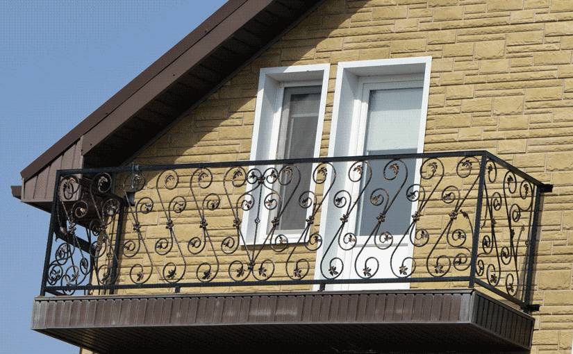 Кованое ограждение балкона. Изготовление. Установка. - фото 1 - id-p59989676