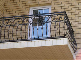 Кованый балкон из металла. Изготовление. Установка.