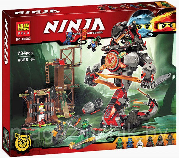 Конструктор Ниндзя го NINJAGO Железные удары судьбы 10583, 704 дет, аналог Лего Ниндзяго (LEGO) 70626 - фото 2 - id-p60109059