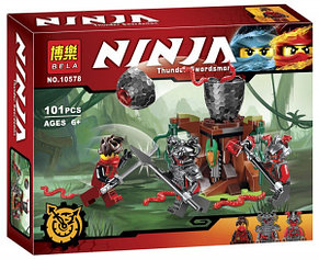 Конструктор Ниндзя го NINJAGO Атака алой армии 10578, 101 дет, аналог Лего Ниндзяго (LEGO) 70621