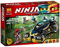 Конструктор Ниндзя го NINJAGO Самурай VXL 10582, 450 дет, аналог Лего Ниндзяго (LEGO) 70625