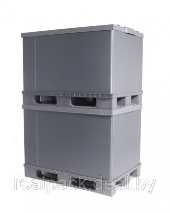 Пластиковый контейнер универсальный P-Box, разборный - фото 2 - id-p2433192