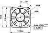 Вентилятор 1,0ЭВ-1,4-4-3270 У4 трехфазный промышленного назначения, фото 2