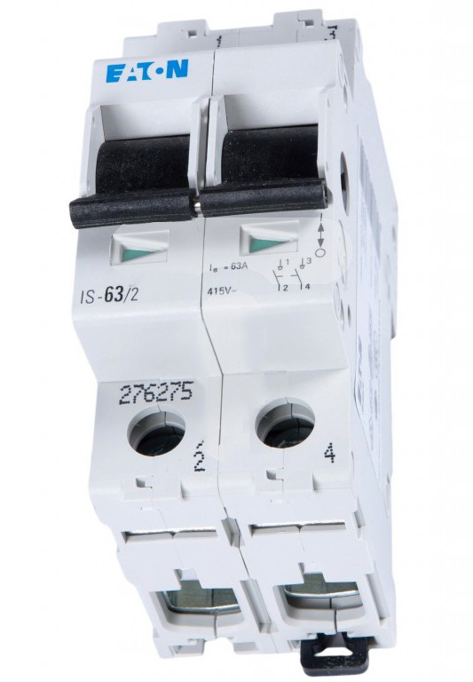 Выключатель нагрузки Eaton IS-63/2 276275 63А 2 полюса