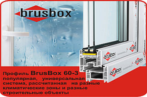 Окно ПВХ двустворчатое Brusbox на кухню, фото 2