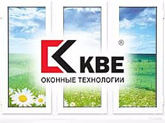 Окно ПВХ трехстворчатое KBE в зал (гостиную)