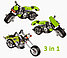Конструктор Decool 3109 "Architect 3в1" Мотоциклы (аналог LEGO) 129 деталей, фото 2