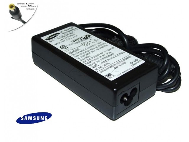 Блок питания для ноутбука SAMSUNG 19V 4.74A 90W 3PIN 5.5X3.0 - фото 1 - id-p2442990