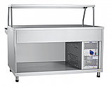 Прилавок холодильный ABAT ПВВ(Н)-70КМ-01-НШ, фото 2