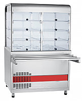 Прилавок-витрина холодильный ABAT ПВВ(Н)-70КМ-С-02-НШ