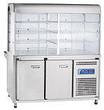 Прилавок-витрина холодильный ABAT ПВВ(Н)-70КМ-С-01-ОК, фото 2