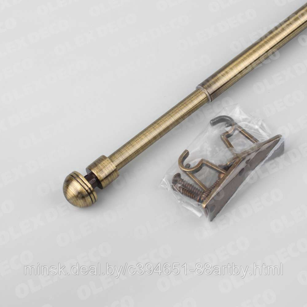 Карниз-"кафе" «Тоди» 120-200см Антик