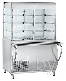 Прилавок-витрина холодильный ABAT ПВВ(Н)-70М-С-01-НШ