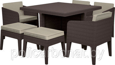 Комплект мебели Keter Columbia dining set ( 7 предметов) - фото 4 - id-p60383300