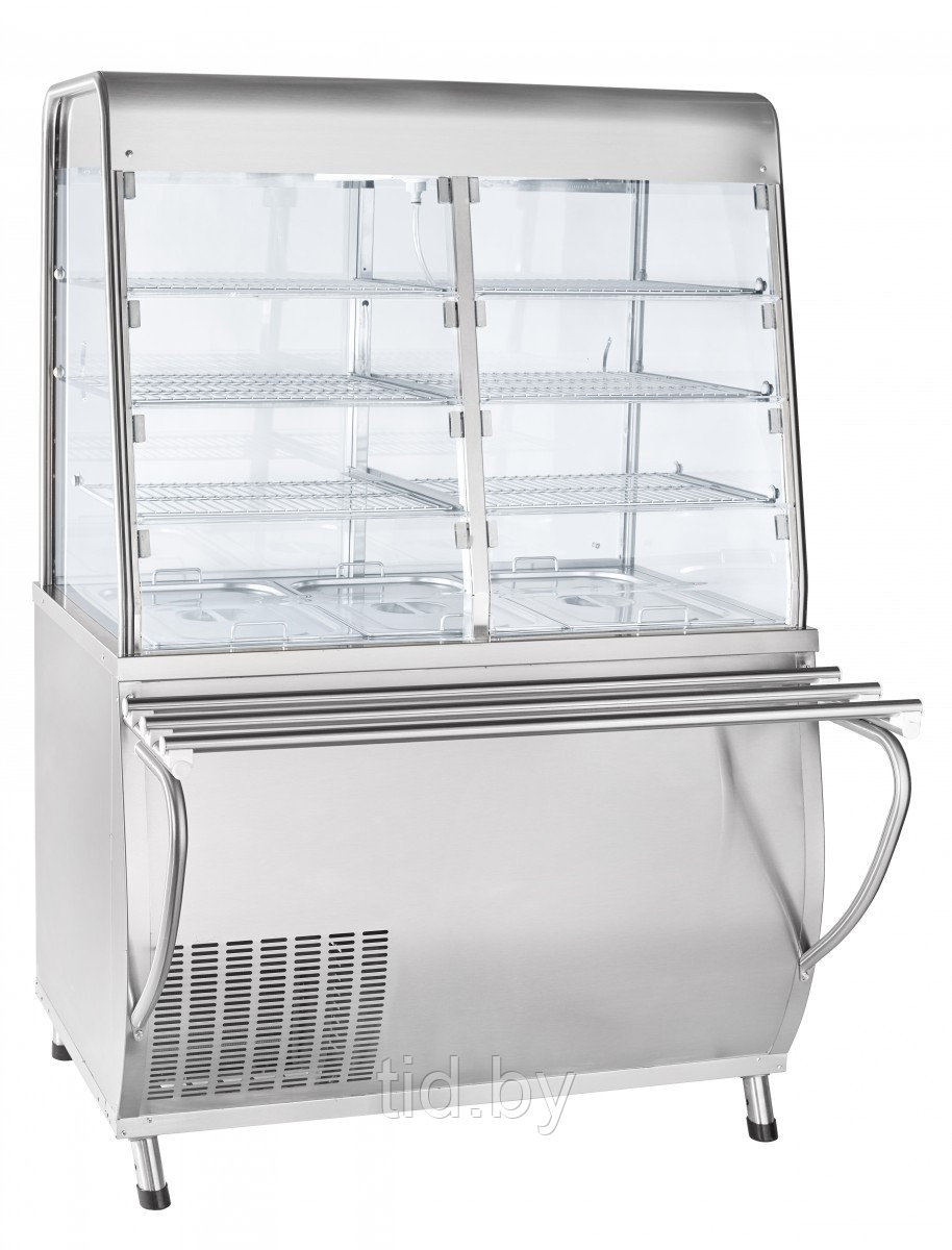 Прилавок-витрина холодильный ABAT ПВВ(Н)-70Т-С-НШ - фото 1 - id-p13122377