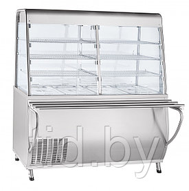 Прилавок-витрина холодильный ABAT ПВВ(Н)-70Т-С-01-НШ
