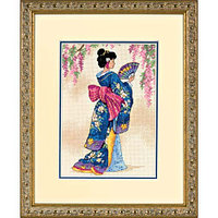 Набор для вышивания крестом «Элегантная гейша»("Elegant Geisha)