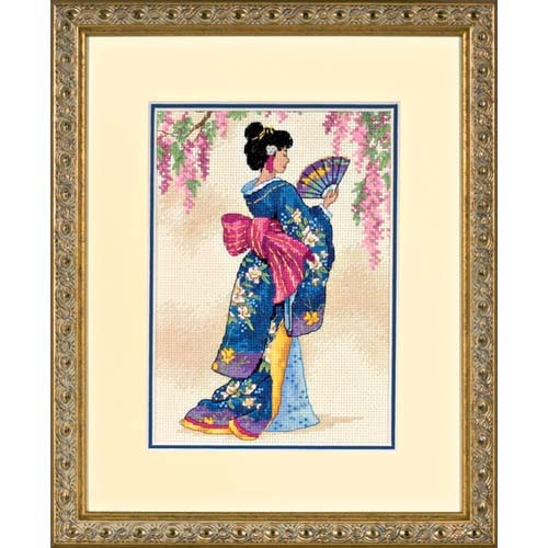 Набор для вышивания крестом «Элегантная гейша»("Elegant Geisha) - фото 1 - id-p2448080