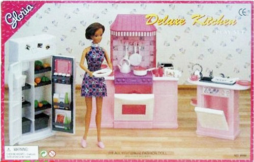 Набор мебели для кукол Gloria 9986 "Кухня" - фото 1 - id-p60449451