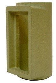 Керамический ревизионный тройник 180 (короткий h-0,33м) для дымохода Schiedel R.P.