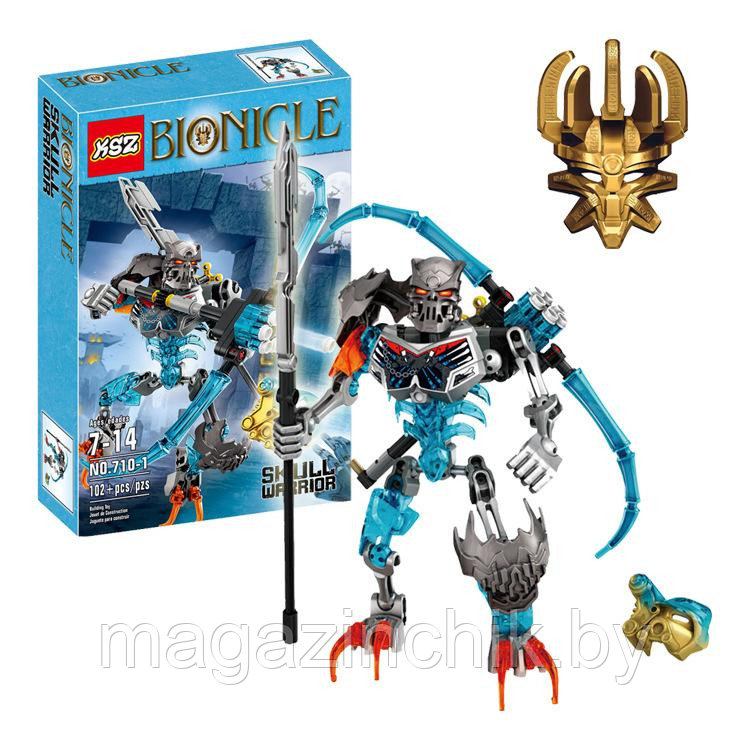 Конструктор Bionicle Леденящий череп 710-1 аналог Лего (LEGO) Бионикл 70791 - фото 1 - id-p60464925