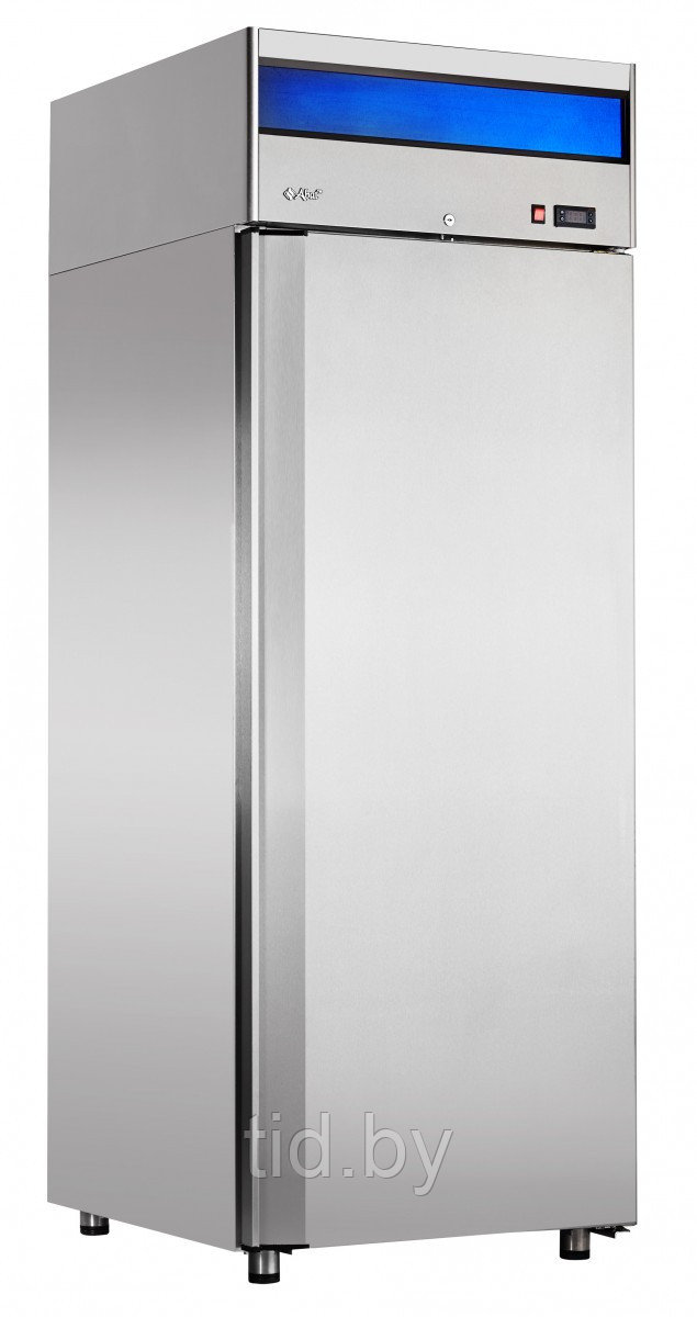 Шкаф холодильный ABAT ШХн-0.7-01 НЕРЖ. (низкотемпературный) верхний агрегат - фото 1 - id-p60467425