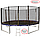 Батут Trampoline Fitness 14 FT - Extreme с сеткой и лестницей, фото 9