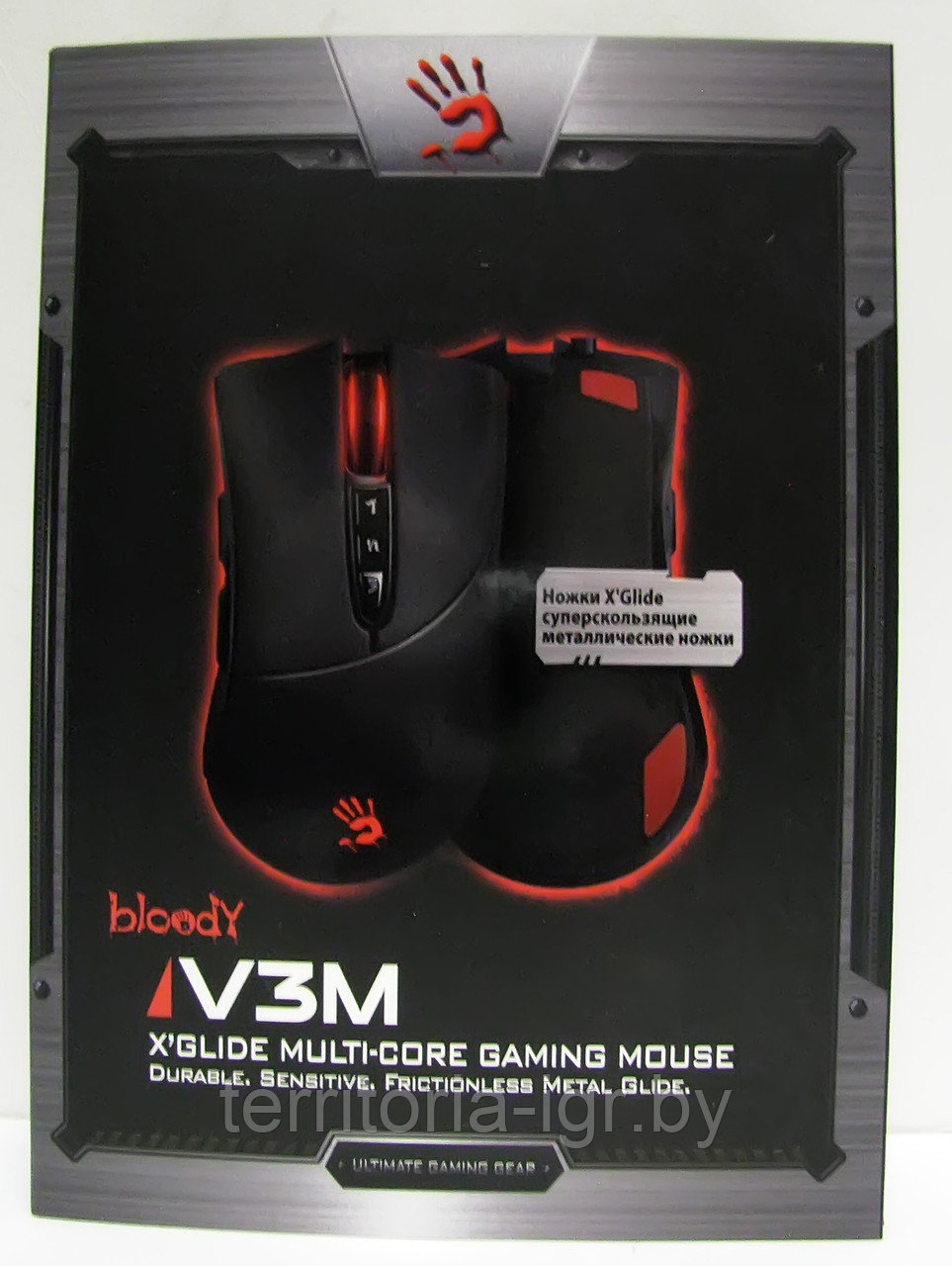Игровая проводная мышь X’GLIDE MULTI-CORE bloody V3M A4Tech