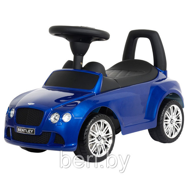 Каталка, машинка, толокар Bentley (Бентли) Chilok BO Синий крашенный ...