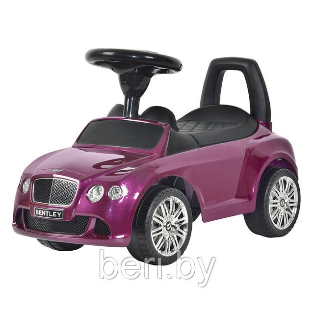 Каталка, машинка, толокар Bentley (Бентли) Chilok BO Фиолетовый крашенный (музыкальная панель) 326Р, фото 1