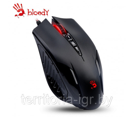 Игровая проводная мышь X GLIDE MULTI-CORE V5M Bloody - фото 3 - id-p60471625