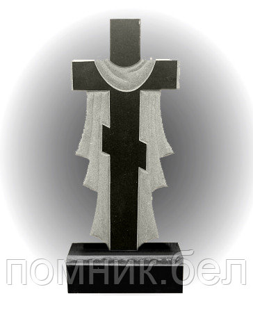 Крест из гранита 2 - фото 1 - id-p60472810