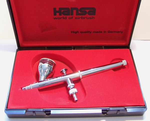 Аэрограф Hansa 381-auto chrom 0.3mm (Германия) - фото 2 - id-p978126