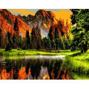 Картина по номерам Красочный пейзаж 40х50 см, фото 2