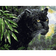 Картина по номерам Черная пантера (PC4050204) 40х50 см